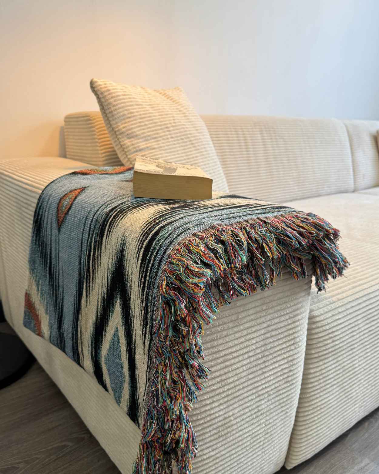 "Tribal Mirage" Woven Blanket