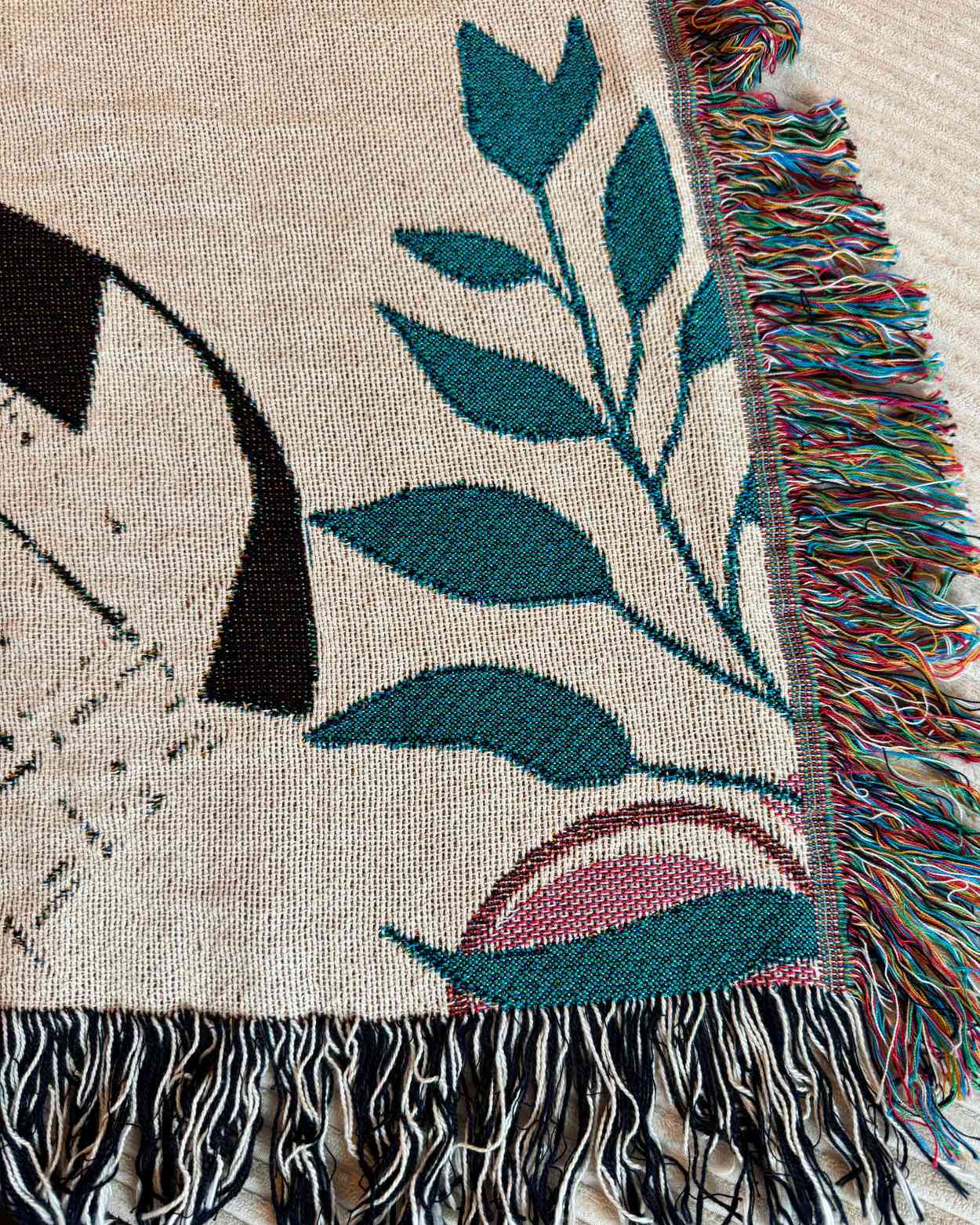 Personalized "Born to Shine" Woven Blanket