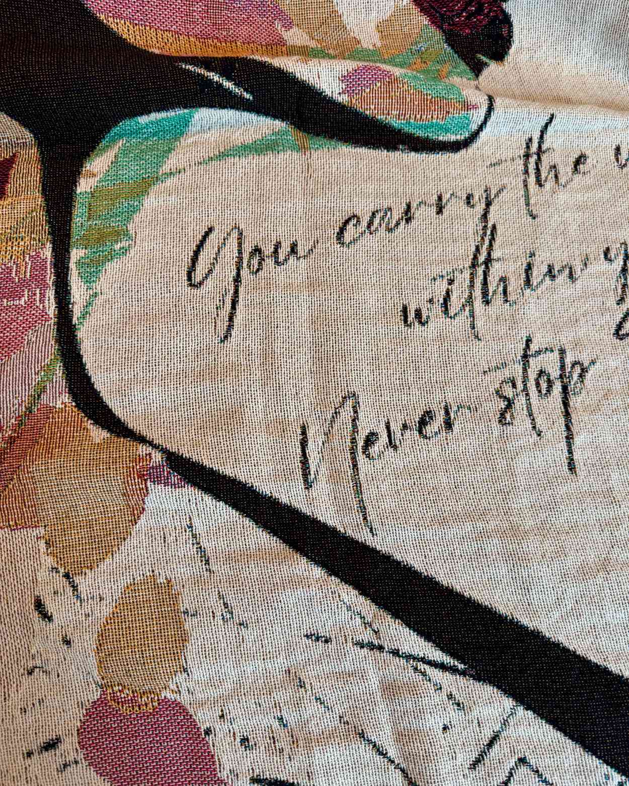 Personalized "Born to Shine" Woven Blanket