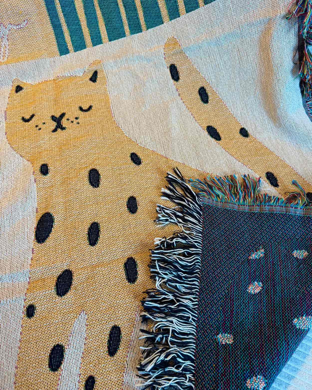 Personalized "Wild Serenity" Woven Blanket