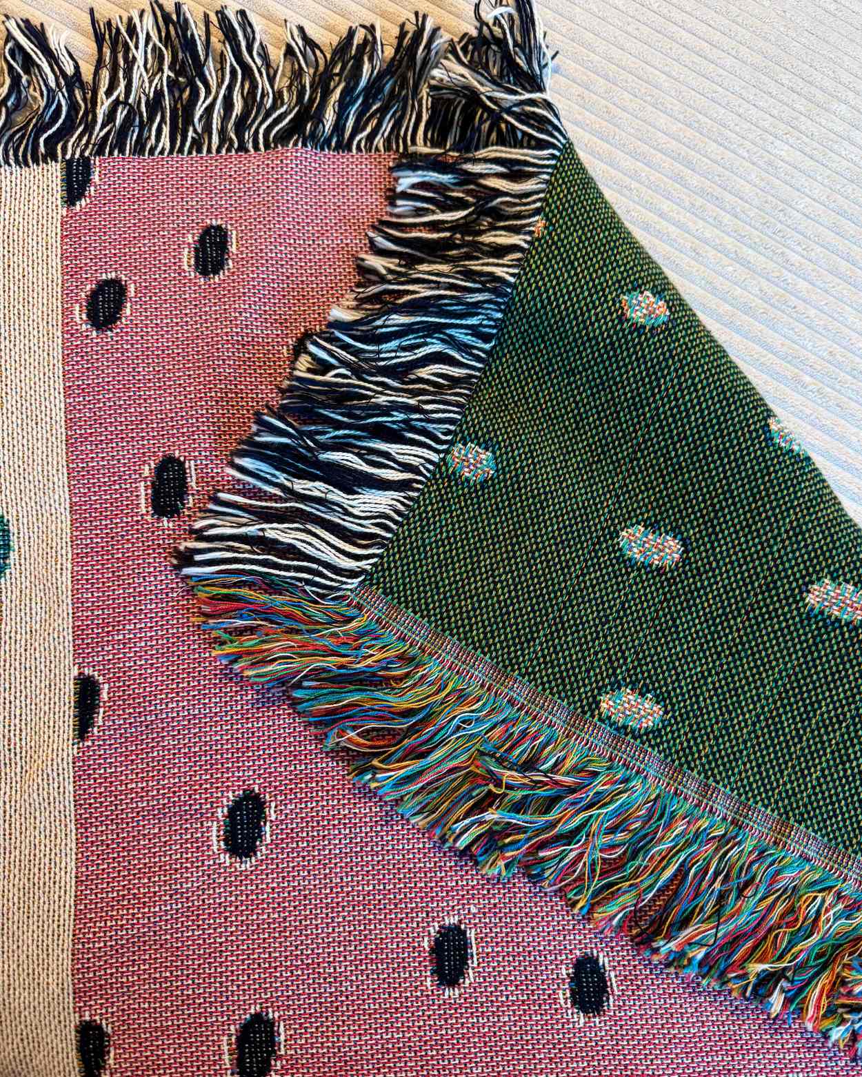 Personalized "Wild Serenity" Woven Blanket