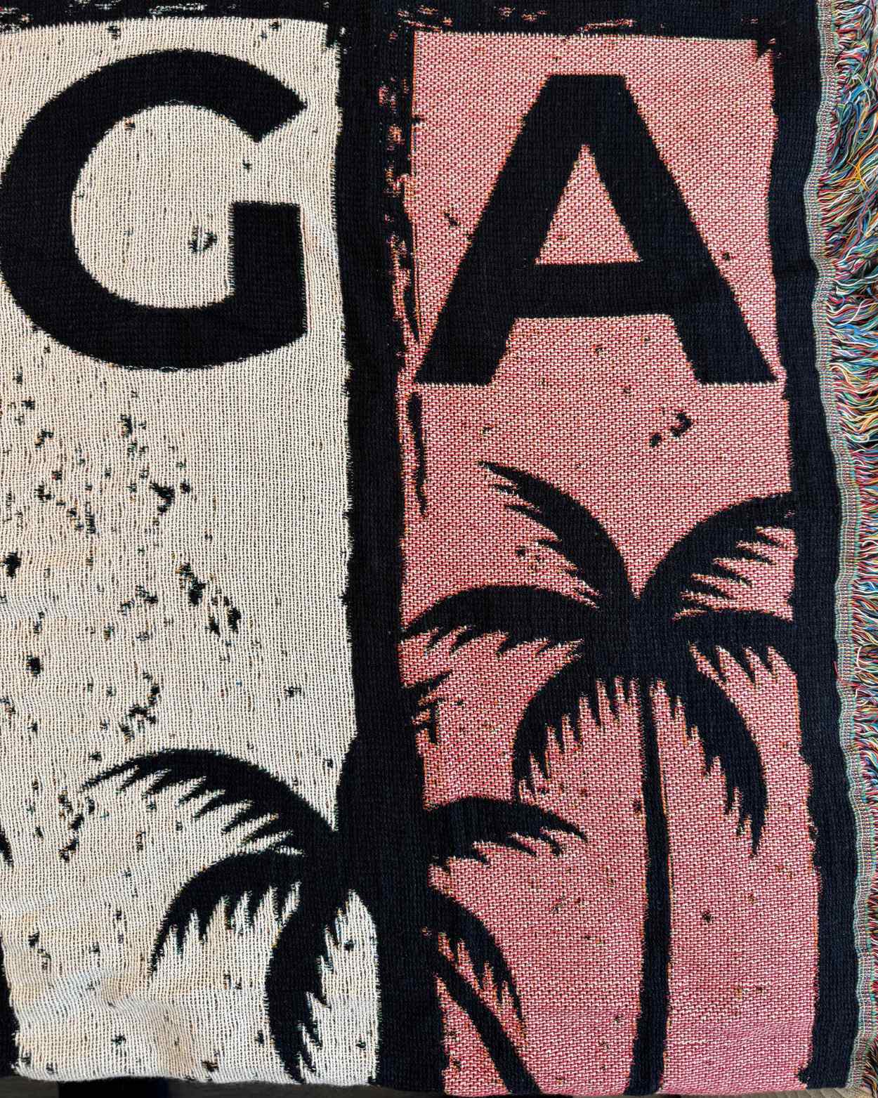 Personalized "Yoga Flow" Woven Blanket