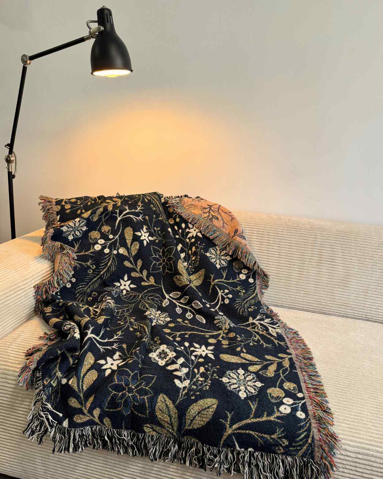 "Royal Garden" Woven Blanket