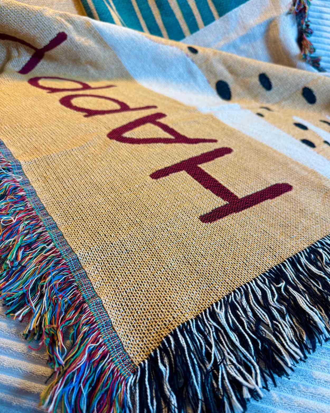 Personalized "Wild Serenity" Woven Blanket