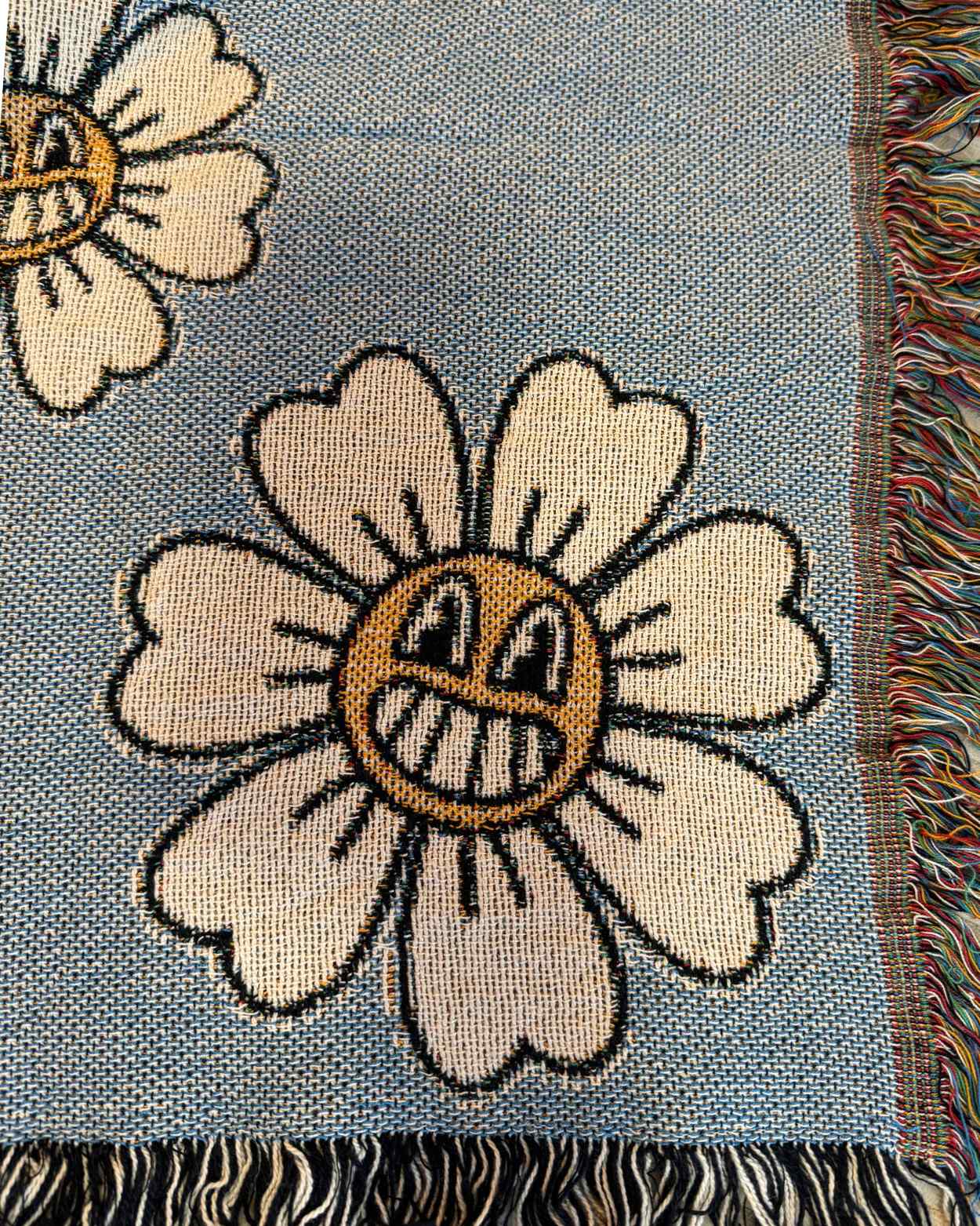 Personalized "Funny Eyes" Woven Blanket