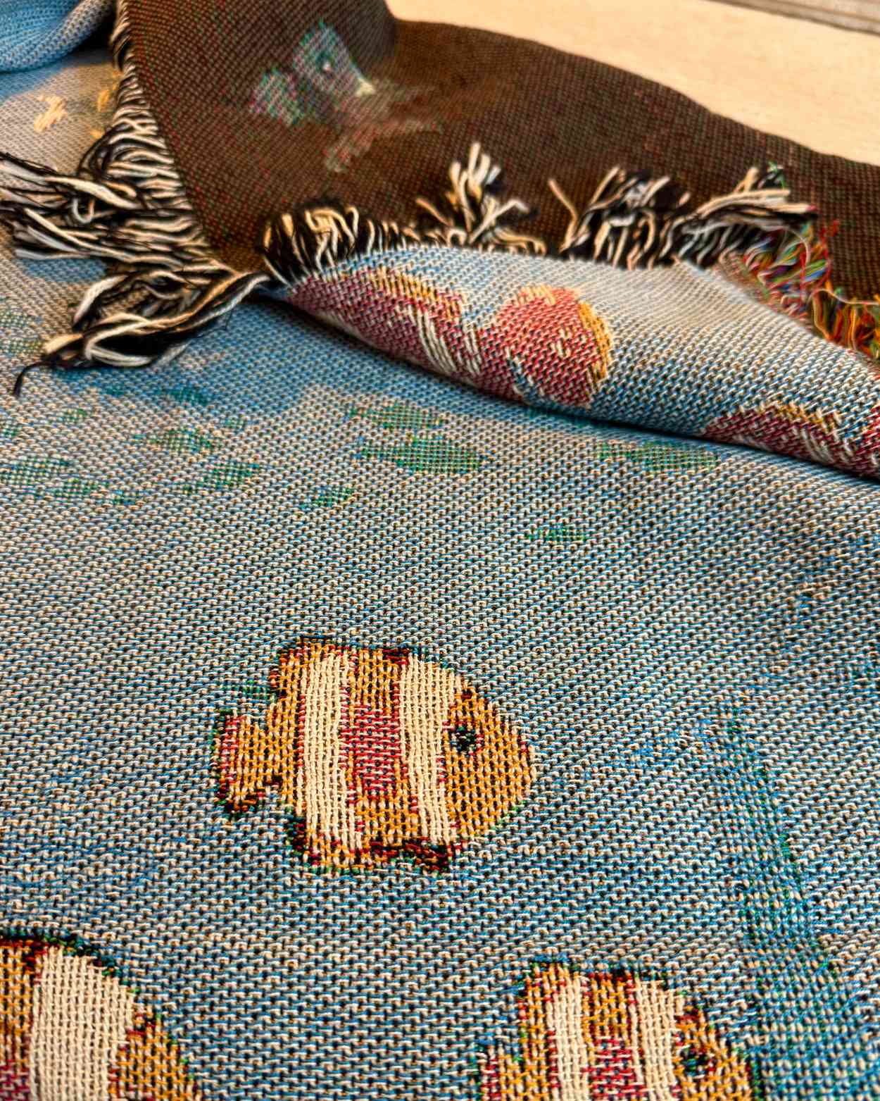 "Deep Sea Magic" Woven Blanket